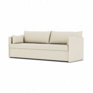Audo Copenhagen Offset bäddsoffa 3-sits Baru 0200 White