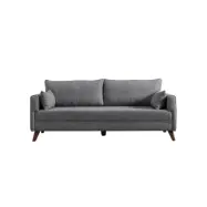 NORDVÄRK Bella Bäddsoffa - Grå 3-sits bäddsoffa