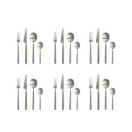 101 COPENHAGEN - Kogei bestickset, stål, 24-delars set –