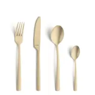 Bestickset Manille 16 delar Champagne matt