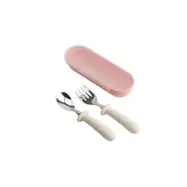 Bestickset Silikon Off White