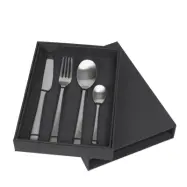 BROSTE COPENHAGEN Hune Ss bestickset - borstad satin (4 delar)