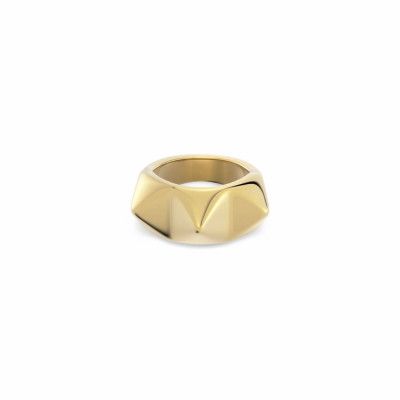 Ring Peak Rivet Guld S 16,8 mm