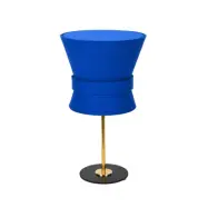 Örsjö Belysning Bordslampa Bow Rå mässing - Small Midnight Blue