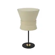 Örsjö Belysning Bordslampa Bow Svart - Small Cream White