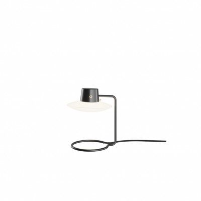 AJ Oxford mini  bordslampa svart/vit