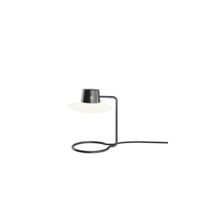 AJ Oxford mini  bordslampa svart/vit