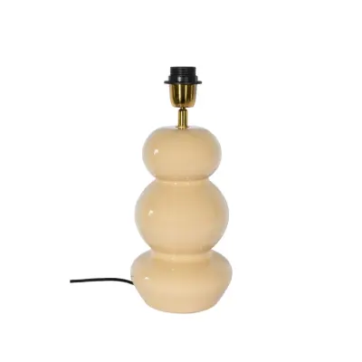 Alde&Lind Becca bordslampa H36 metall beige