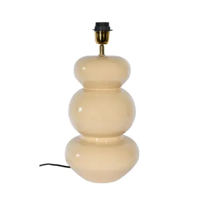 Alde&Lind Becca bordslampa H45 metall beige