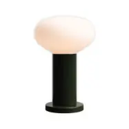Flo bordslampa, grön, Ø 19 cm, glas - ALDEX - Vardagsrum - Design - Metall - Med en ljuskälla