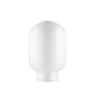 Amp bordslampa reservglas, vit