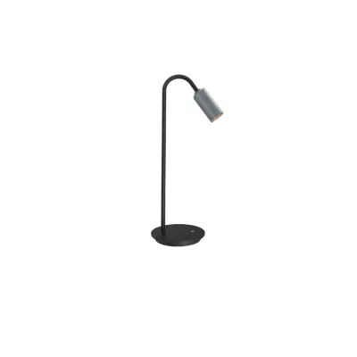 ANTIDARK - Decor T1 LED Bordslampa Dim. Svart/Matt Alu