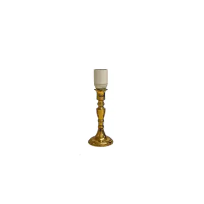 Antik Mässing Charm Lampfot, 22 cm