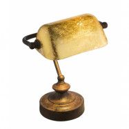 Antique bordslampa (Brun)