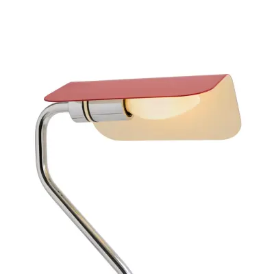 Apex bordslampa, röd, höjd 38 cm, E14, stål – HAY - Vardagsrum - Design - Metall - Med en ljuskälla