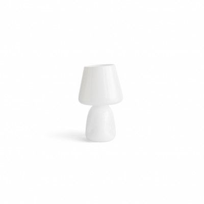 Apollo Table Lamp Shade, White opal glass