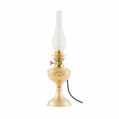 Arnö Bordslampa, Polerad mässing