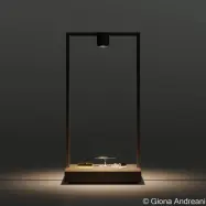 Artemide - Curiosity 45 Focus Bordslampa Black/Brown