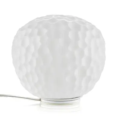 Artemide - Meteorite bordslampa, E14 Ø 15 cm vit