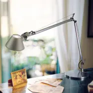 Artemide - Tolomeo Bordslampa LED Alu m/Alu Fot