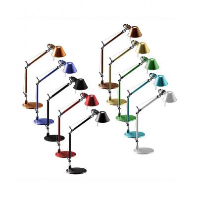 Artemide - Tolomeo Micro Bordslampa Alu