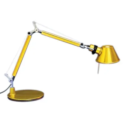 Artemide - Tolomeo Micro Bordslampa Guld