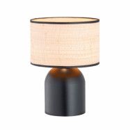 ASPEN LN1 Bordslampa, Svart/Rotting