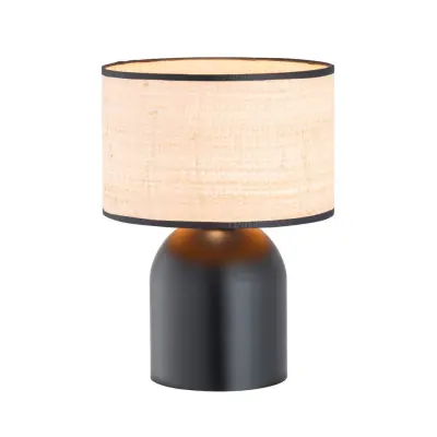 ASPEN LN1 Bordslampa, Svart/Rotting