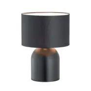 ASPEN LN1 Bordslampa, Svart/Svart/Vit