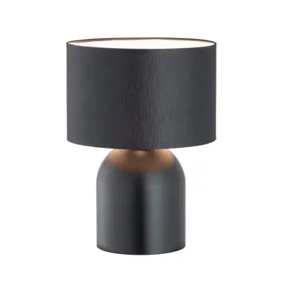 ASPEN LN1 Bordslampa, Svart/Svart/Vit