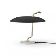 Astep - Model 537 Bordslampa Black/Brass/White