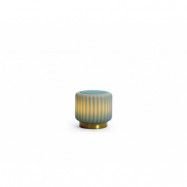 Atelier Pierre - Dentelles Portable Bordslampa w/Speaker IP44 Pistachio/Gold