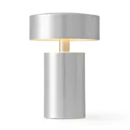 Audo Copenhagen - Column Portable Bordslampa Aluminium