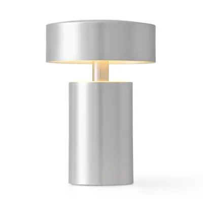 Audo Copenhagen - Column Portable Bordslampa Aluminium
