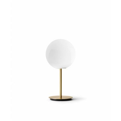 Audo Copenhagen - TR Bulb Bordslampa Brushed Brass/Shiny Opal