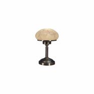 AUGUST bordlampa, antik/beige Ø18cm