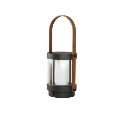 Bally Portable Bordslampa Black/Brown Aromas del Campo - Vardagsrum - Lantlig / rustik - Glas - Med en ljuskälla