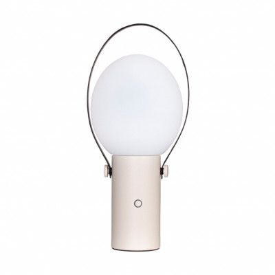 Bari bordlampa IP44 Sandbeige
