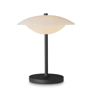 Baroni Move portabel bordslampa Ø26 - graphite black