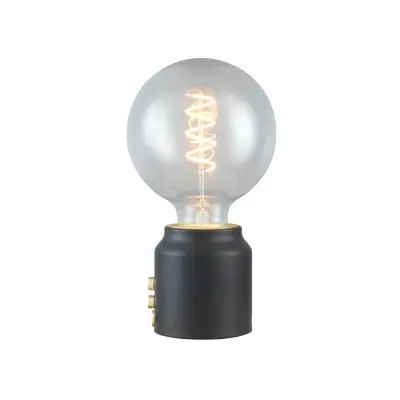 BASE ONE bordslampa svart metall