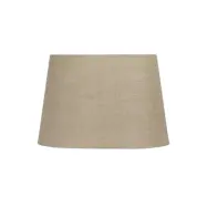 Basic oval lampskärm, natur 26cm