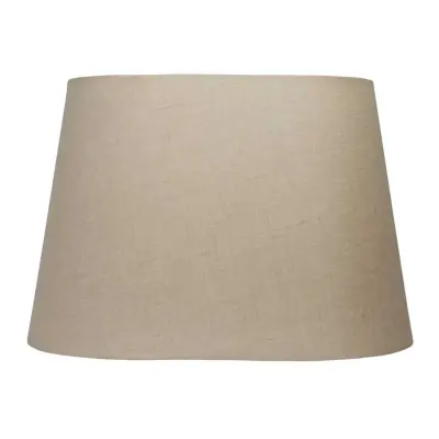 Basic oval lampskärm, natur 38cm