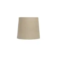 Basic straight lampskärm, natur 17cm