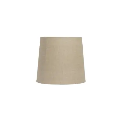 Basic straight lampskärm, natur 17cm