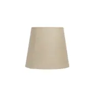 Basic straight lampskärm, natur 20cm