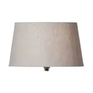 Basic straight lampskärm, natur 33cm