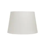 Basic straight lampskärm, vit 28cm
