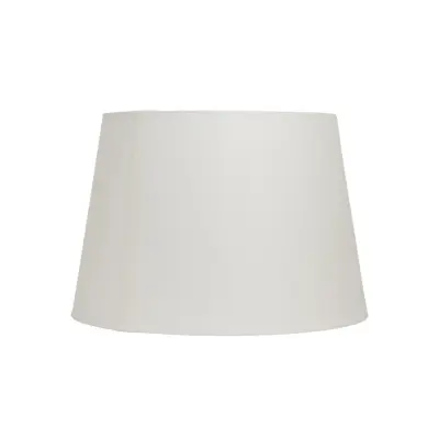 Basic straight lampskärm, vit 28cm