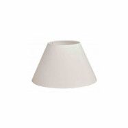 Basic Wide lampskärm 25cm White