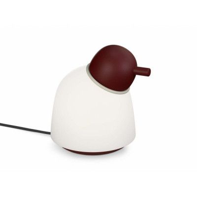 Belid - Bird Bordslampa H21,5 Dark Red/Sand/Opal